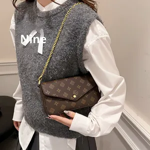 Thiết Kế Sang Trọng Của Phụ Nữ Cổ Điển Crossbody Messenger Túi Dây Đeo Duy Nhất Với Dây Kéo Đóng Cửa Thời Trang Sang Trọng Ví Dành Cho Phụ Nữ - Product Image 5