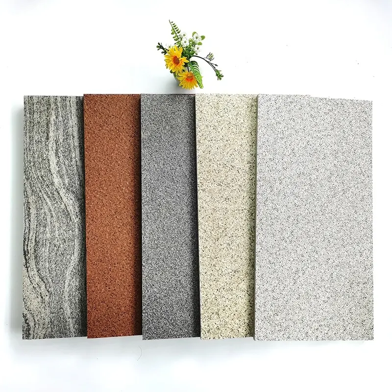 Carrelage de sol en granit naturel écologique, antidérapant, carré, cour, extérieur, 18mm, 30x60
