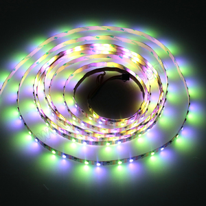 10 мм ширина 60 шт. APA102C чип SMD 5050 RGB Светодиодная лента с анимацией изменения цвета 5 В - Product Image 6