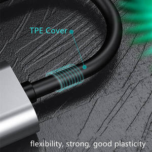 USB 3,1 4K Adaptador Convertidor Cable Tipo C Macho a Hembra Producto Usado - Product Image 4
