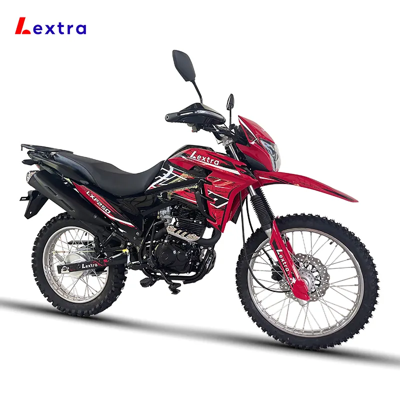 Lextra lxp250 New Arrival nhà máy bán buôn kép thể thao mạnh mẽ 250cc dirtbike off-road Motocross xe máy cho aldults