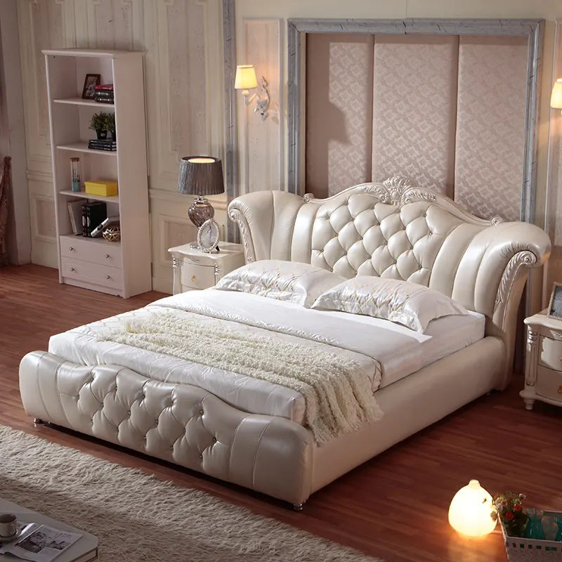 Hogar Luxury King Velvet en forma de L Baby Court Masaje eléctrico 3-Acolchado Tapizado Litera para Camas Sofá cama de madera de pino