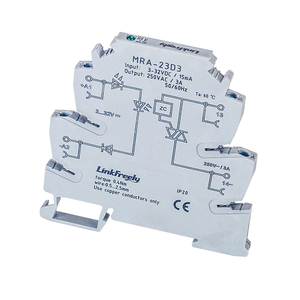 Integrated Slim Interface <strong>Relay</strong> Module SSR DC Control AC 3A/250VAC <strong>Output</strong> 3V 5V 12V 24V 32VDC <strong>Input</strong> Miniature Low Power <strong>Relay</strong> - Product Image 2