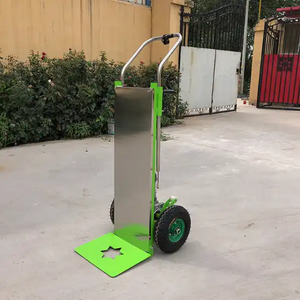 Elektrikli merdiven tırmanma arabası ağır mallar için taşınabilir katlanabilir el kamyon taşıma ev fabrika kullanımı