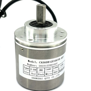 12/13ビットシングルターンアブソリュートロータリーエンコーダーCAS604-20mA 0-5V 0-10V SSI Modbus RS485出力 - Product Image 1