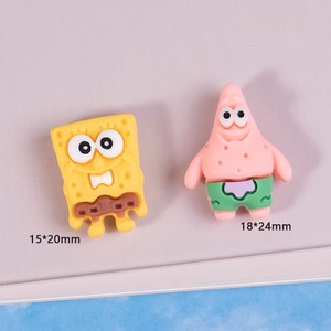 <span class=keywords><strong>SpongeBob</strong></span> <span class=keywords><strong>Squarepants</strong></span> DIY Nhựa Thủ công mỹ nghệ sinh thái thân thiện kem keo điện thoại di động Trường hợp với bản vá lỗ cho tóc & Giày phụ kiện - Product Image 3