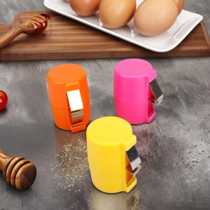 Manuel çelik yumurta kraker çırpıcı plastik açıcı ve ayırıcı kırma ham yumurta kabukları mutfak alet ev kullanımı için - Product Image 3