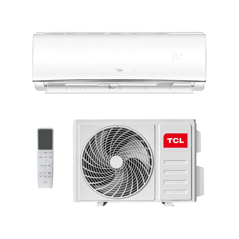 TCL Alta Qualidade 9000 12000 18000 24000 Btu Wall Mount Split Ar Condicionado R32 R410a Ar Condicionado Doméstico Controle Wifi