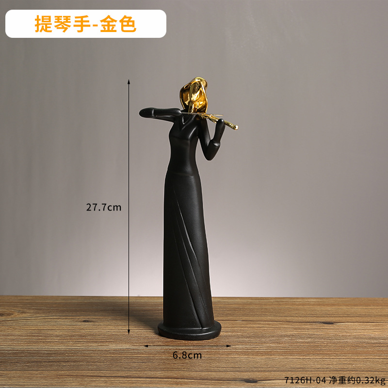 Violoniste_or