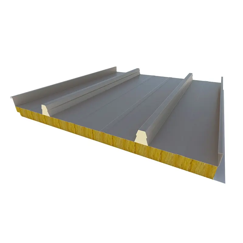 Tablero de construcción de poliuretano de metal, hoja sándwich de PU, panel de pared exterior usado, revestimiento de paneles aislados de zinc