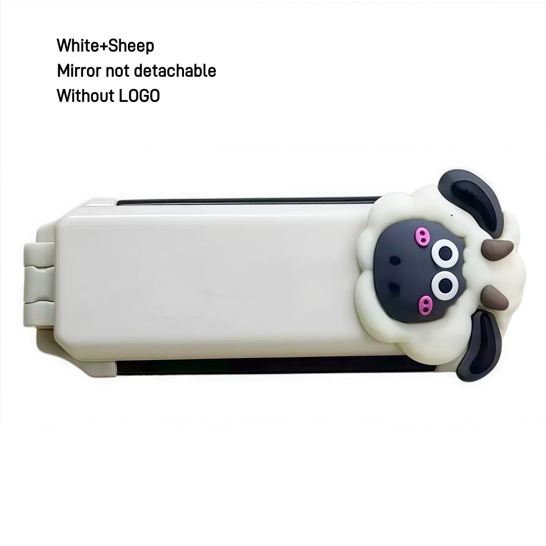 Blanc+Mouton / Non détachable / Sans LOGO
