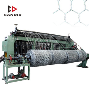 CANDID <strong>Hexagonal</strong> <strong>Wire</strong> Knitting <strong>Netting</strong> Gabion Box Mesh Making <strong>Machine</strong>
