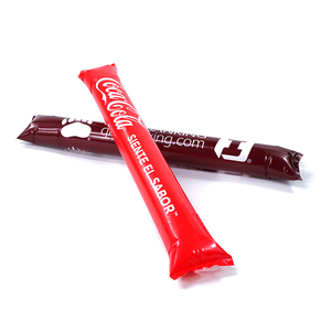Best Quality Basketball Sporting Event <strong>Thunder</strong> Sticks <strong>LED</strong> Light up Plastic Clap Hand Cheering Balloon Stick With Custom Logo - Product Image 4