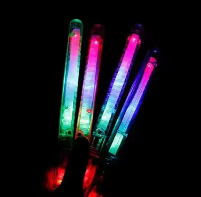 Iluminação LED colorida para festival de glow stick