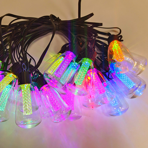 US 31ft <strong>Multi</strong> <strong>Color</strong> Christmas <strong>Lights</strong> Rgb Led Pixel <strong>String</strong> <strong>Light</strong> ST38 Bulb Waterproof Led Curtain <strong>String</strong> <strong>Light</strong> - Product Image 4