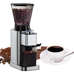 Modernes Design Automatische Kaffee maschine Bohnen mühle mit LED-Uhr funktion Tropf kaffee maschine - Product Image 1