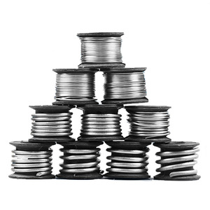 0.14mm puluhan elektroda Lead Wire Coil Super Solder kemurnian tinggi 50g TIDAK ADA pembersih timah Solder kawat timah - Product Image 1