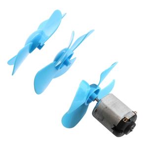 1Set DC Micro 130 Gear Motor with Fan Blade SMAll Propeller 3-6V for <strong>Arduino</strong> DIY Experiment +Motor Base