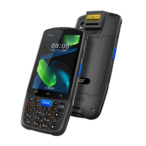 Palmare 2d codice Qr Scanner di codici a barre Computer palmare Android logistica PDA Stock - Product Image 1