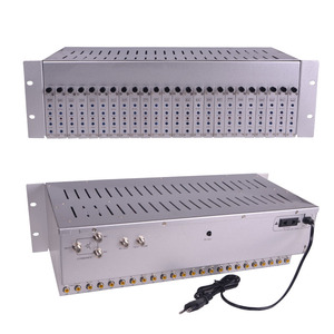 19 "3U Rack UHF Frecuencia Analógica 24 Canales CATV RF Moduladores - Product Image 6