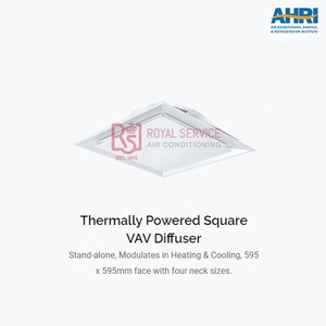 Hvac Systems Parts <strong>Ceiling</strong> Vad Automatic Air Supply Variable Heating Control Air Vent Motorized Technical Plug in Vav <strong>Diffuser</strong> - Product Image 4