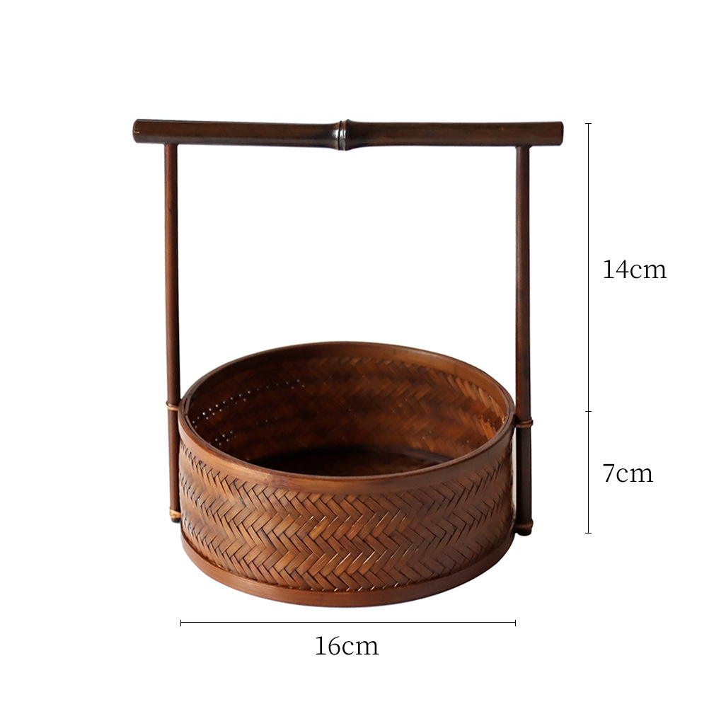 Purple bamboo handle