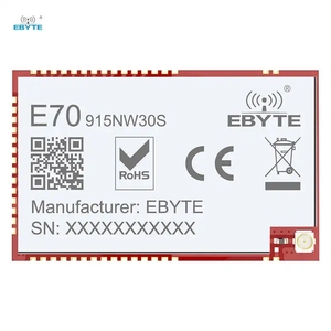 Ebyte-Módulo de red en estrella, módulo de puerto serie inalámbrico UART, larga distancia, 30dBm, 6,5 MHz, 915 km - Product Image 1