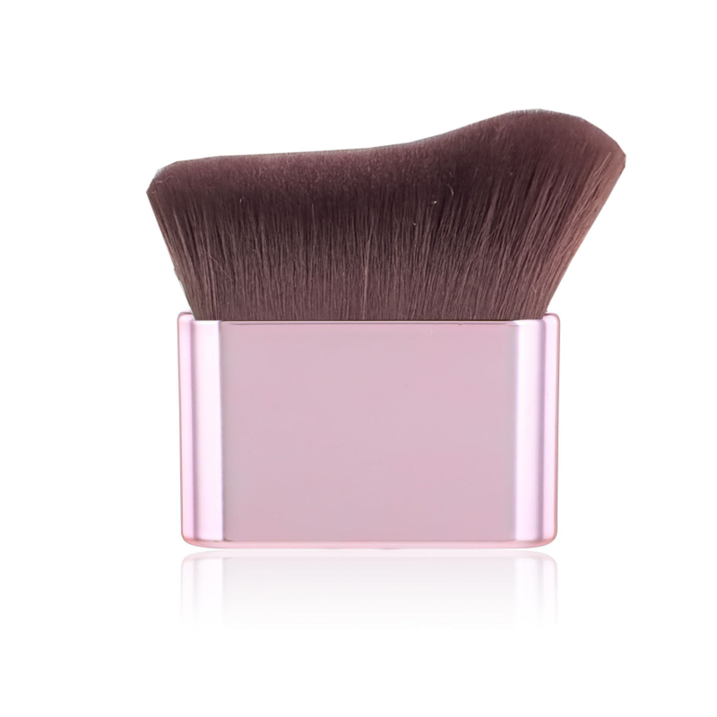 Pinceau rose + marron