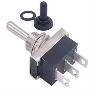 3Pin 3 pozisyon geçiş anahtarı 12 VDC 25 a ON/Off/ON Rocker anahtarı su geçirmez kap anahtarları parçaları anlık güç düğmesi anahtarı - Product Image 2