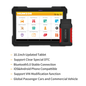 Humzor 666Elite Suitable for 12-24V Light Cars and Heavy Duty Trucks +Special <strong>Function</strong> +Key <strong>Programming</strong> <strong>Function</strong>