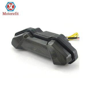 适用于雅马哈FJ09 Mt09 MT-09 <span class=keywords><strong>Trancer</strong></span> 900 FJ-09 2013 2014 2015 2016 2017后尾灯制动转向信号灯集成发光二极管灯 - Product Image 2