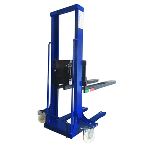 Cheap Price 500kg 1000kg Self <strong>Loading</strong> Stacker Forklift <strong>Loading</strong> and <strong>Unloading</strong> Stacker <strong>Crane</strong>