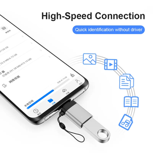 PSDA 3D OEMUSBCアダプタータイプC-USB3.0アダプターType-CアダプターOTGケーブルforMacbook pro Air Samsung S10 S9 USB OTG - Product Image 2