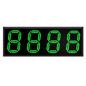 CHEETIE CP09 personalizzato programmabile digitale Super luminoso Display della temperatura a LED da banco per stazione di servizio a LED Display del prezzo della benzina - Product Image 4