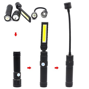 3-in-1 ricaricabile torcia a LED multifunzione luce di lavoro pieghevole - Product Image 5