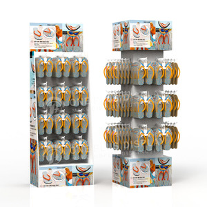 Benutzer definierte Haken Pappe Display Stand Produkt Display Papier regal - Product Image 3