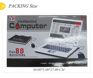 80 attività LCD giocattolo computer portatile macchina per l'apprendimento dell'inglese
