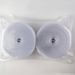 Bán buôn 100% nylon may trên móc và vòng lặp băng cho quần áo may hành lý túi buộc DIY may phụ kiện Trắng - Product Image 3