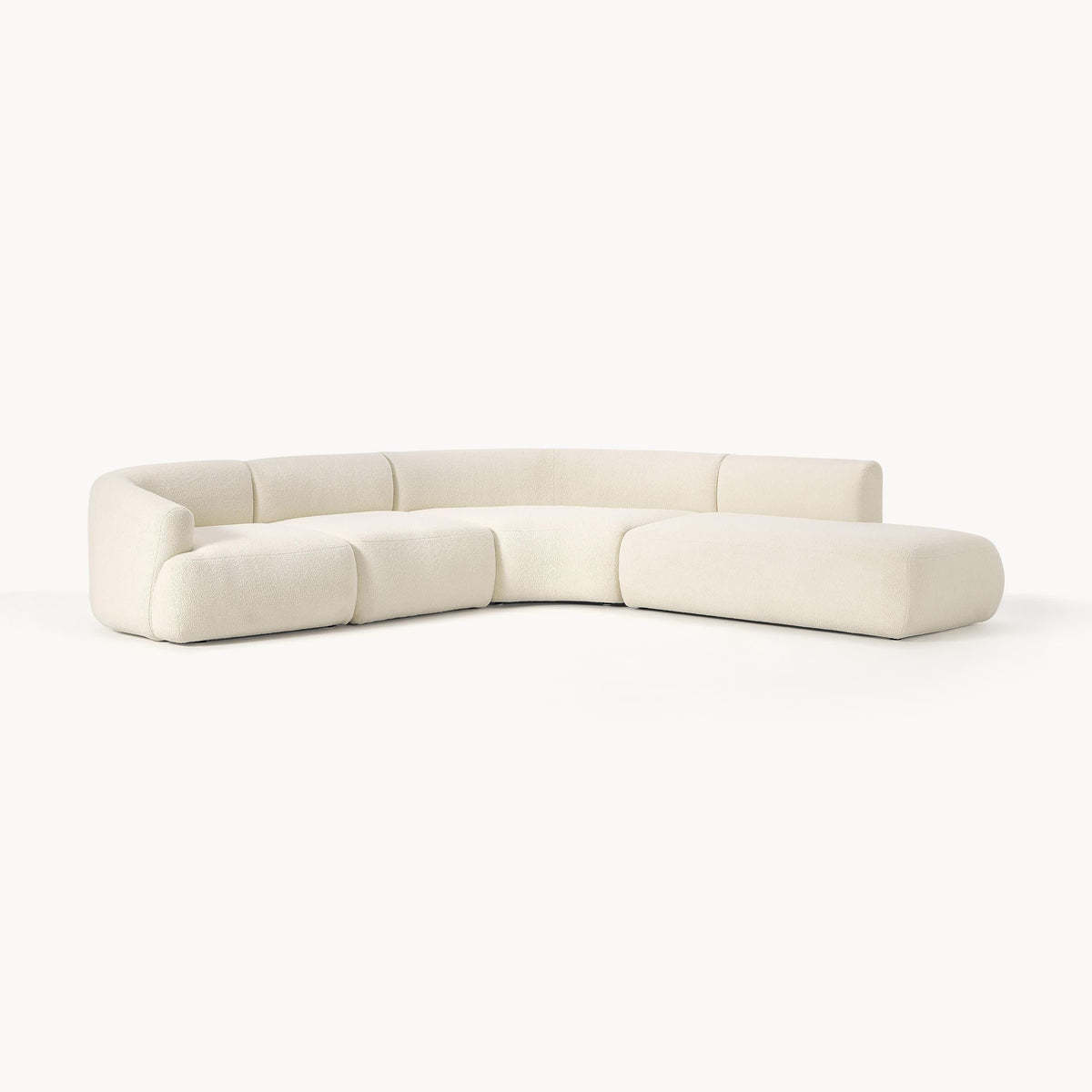 white sheepskin fabric