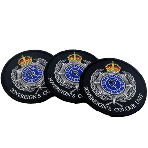 Các Bản Vá Lỗi Thêu Sắt Trên Dệt Nhãn Thẻ Tùy Chỉnh Thêu Vá Phù Hiệu Áo Khoác - Product Image 5