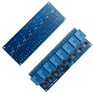 Originale in magazzino 5V 12V 24V 8 canale modulo relè con optoaccoppiatore relè uscita 1 2 4 6 8 vie modulo relè - Product Image 1