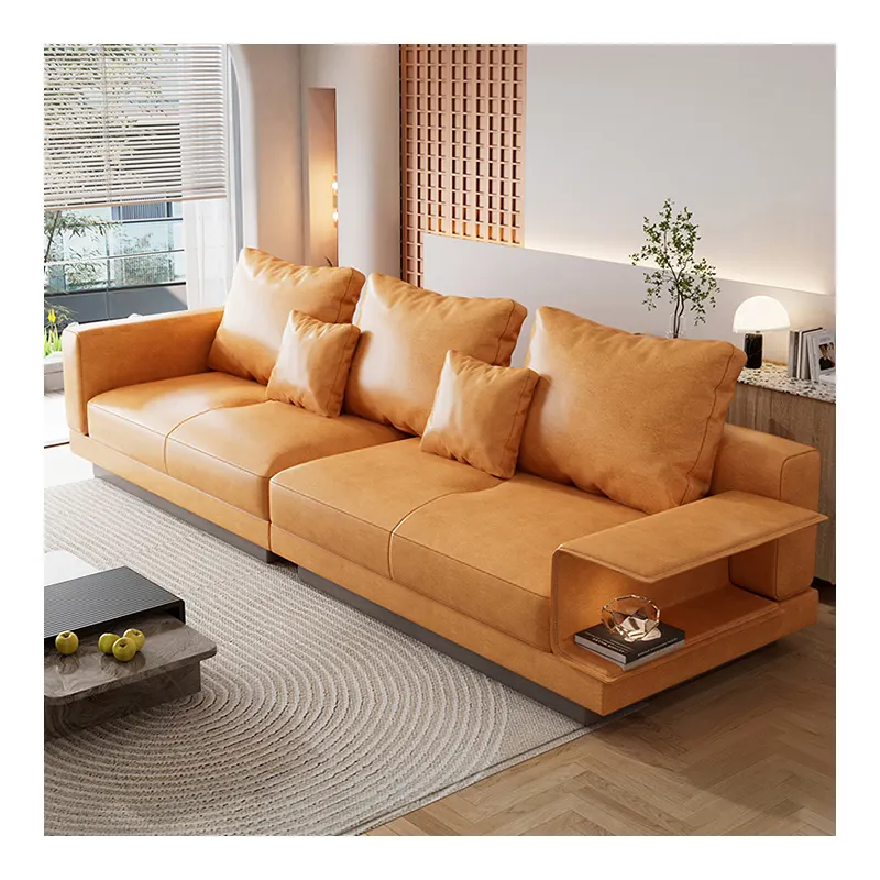 Conjunto de sofá moderno de tela Connolly, combinación cómoda para dormir, sofá para sala de estar, sofá Seccional de tela moderna