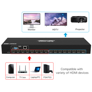 TESmart ODM OEM <strong>Input</strong> <strong>8</strong> <strong>Output</strong> <strong>8</strong> <strong>HDMI</strong> <strong>Matrix</strong> <strong>Switcher</strong> HDCP EDID RS232 LAN 4k30Hz <strong>HDMI</strong> <strong>Matrix</strong> - Product Image 5