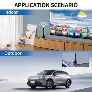 Thương hiệu mới kỹ thuật số máy tính xách tay UHF/VHF tự chế TV Antenna dvb-t-trên không kết nối wifi miễn phí Xem cáp tín hiệu tăng cường trong nhà - Product Image 6