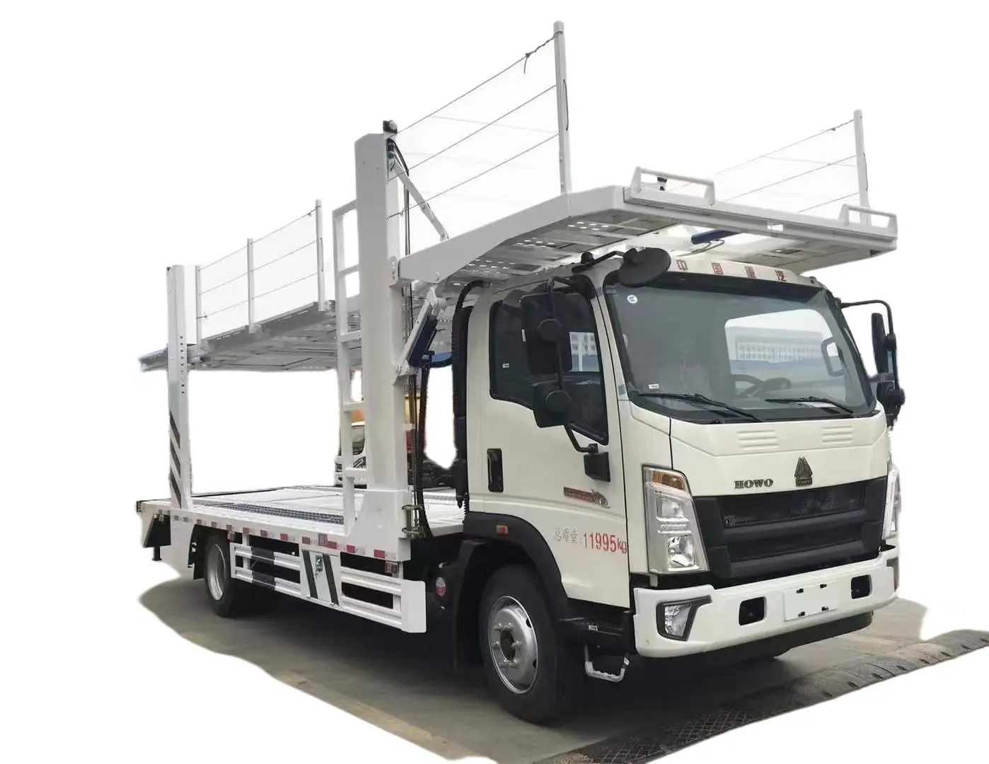 2024 HOWO Camiones de transporte de automóviles Nuevo Sinotruk Mini camión ligero 3 unidades 4 unidades