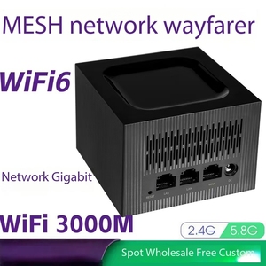 Jue Hong WiFi6 3000Mbps MESH Router Home <strong>Dual</strong>-Band Whole-House Coverage Intelligent <strong>Distributed</strong> 10/100/1000Mbps Network Router - Product Image 2