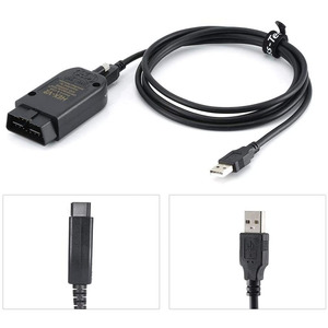 Chaosknight Vag Com VCDS Vagcom Hex V2 24.5 23.0インターフェース診断ツールフランス語Volk-swage Audi Skoda Unlimited Atmega162用 - Product Image 4
