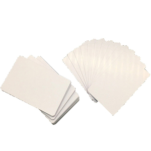 双面可打印卡85.5 * 54毫米Nfc白色pvc卡喷墨染料智能可重写Rfid <span class=keywords><strong>Id</strong></span>/ic芯片卡