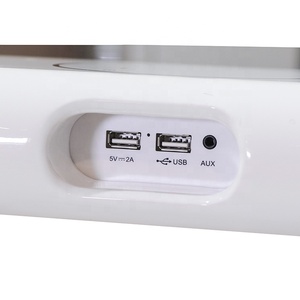 Escritorio de oficina inteligente para ordenador, mesa de juegos con diseño moderno para Pc, con función de carga inalámbrica - Product Image 5