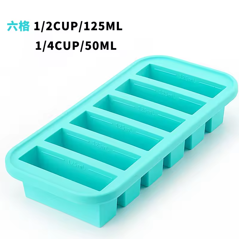 Six grid - cyan